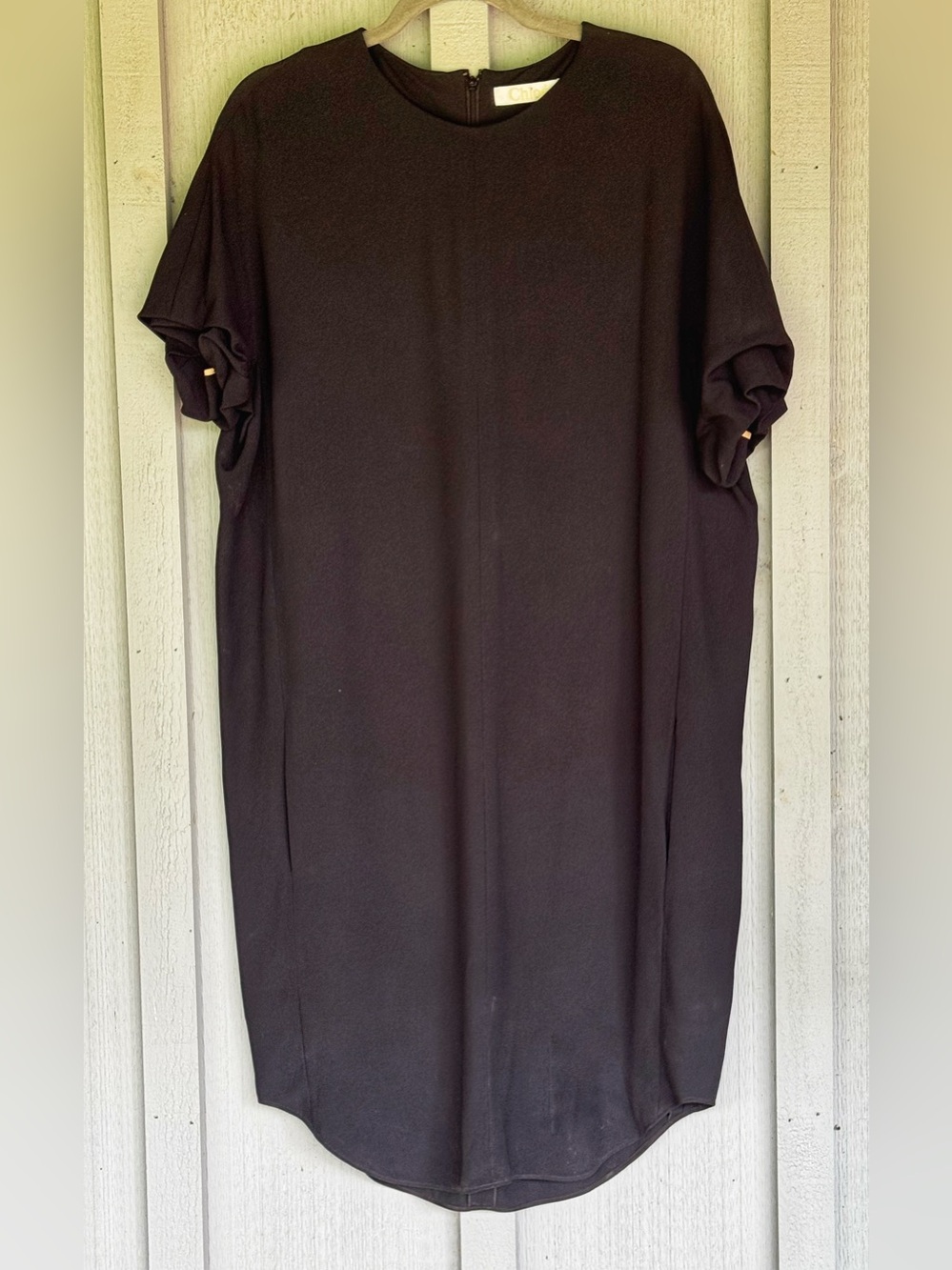 Vintage Chloe Black Shift Dress - NWT - 12